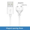 Magnetic Charging Cable Center Spacing 2P 5Mm 5/6/7/8/9/10Mm Magnet Suction Usb Power Charger For Beauty Instrument Smart Device