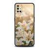 Handyhülle für OnePlus 15 13 12 11 10 9 8 7T Pro 13T 13R 12R 10R 9RT 8T Nord 2T CE 2 3 5G Lite Hülle Realistischer Lilienblumen-Druck