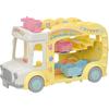 EPOCH Sylvanian Families Playground Bus Toy S-70 ST Mark Certified for Ages 3 and Up Dollhouse Accessory