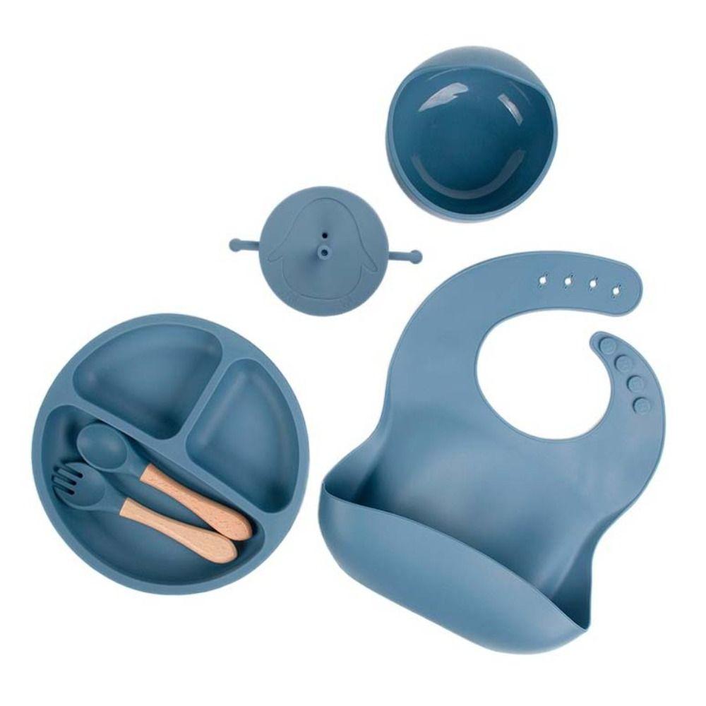 Strong Suction Children's Silicone Cutlery Feeding Tableware Baby Feeding Bowl  For Infant