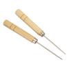 2pcs Doll Hair Rooting Holders with 10pcs 0.6mm Needle DIY Doll Hair Reroot Making Tool with Awl