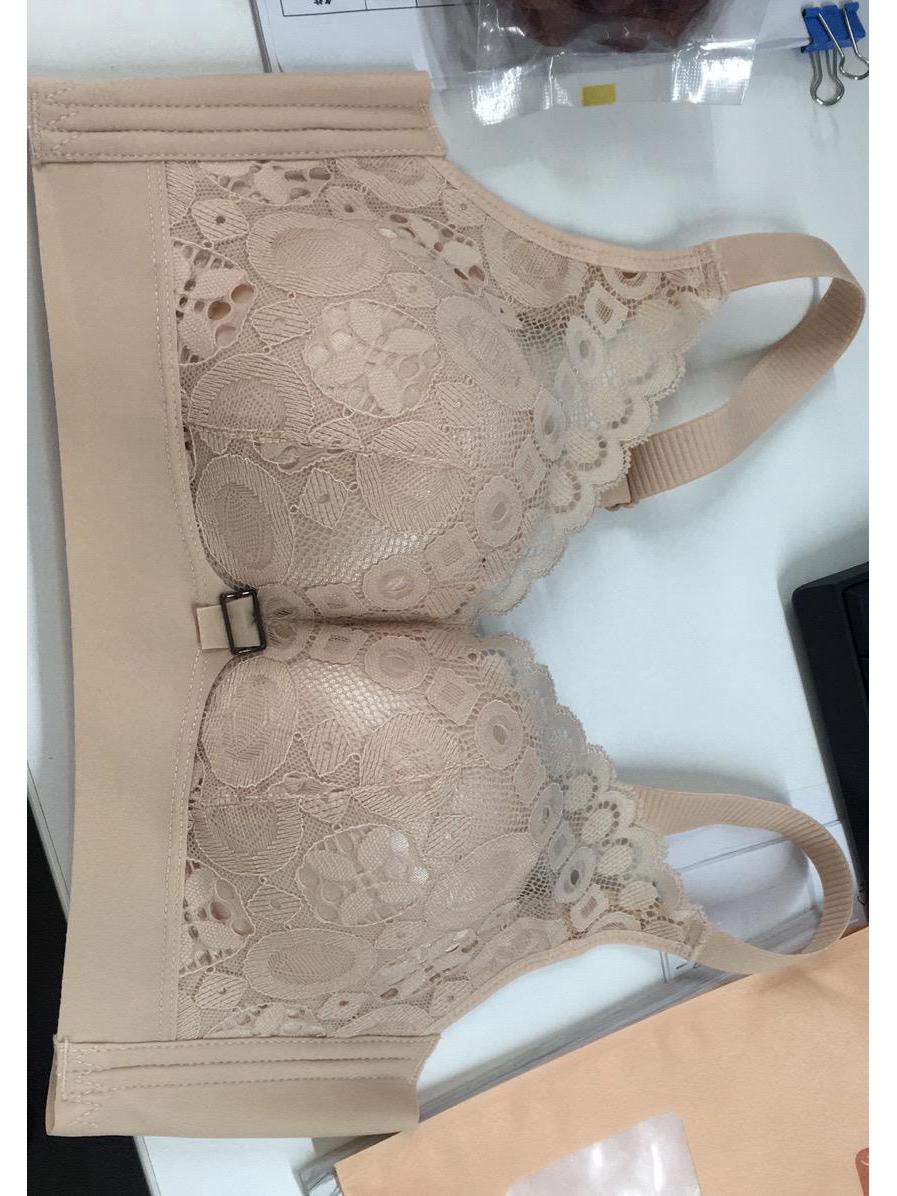 

Женский регулируемый кружевной бюстгальтер Gufei - средней плотности, идеально подходит для маленькой груди XL (38/85)