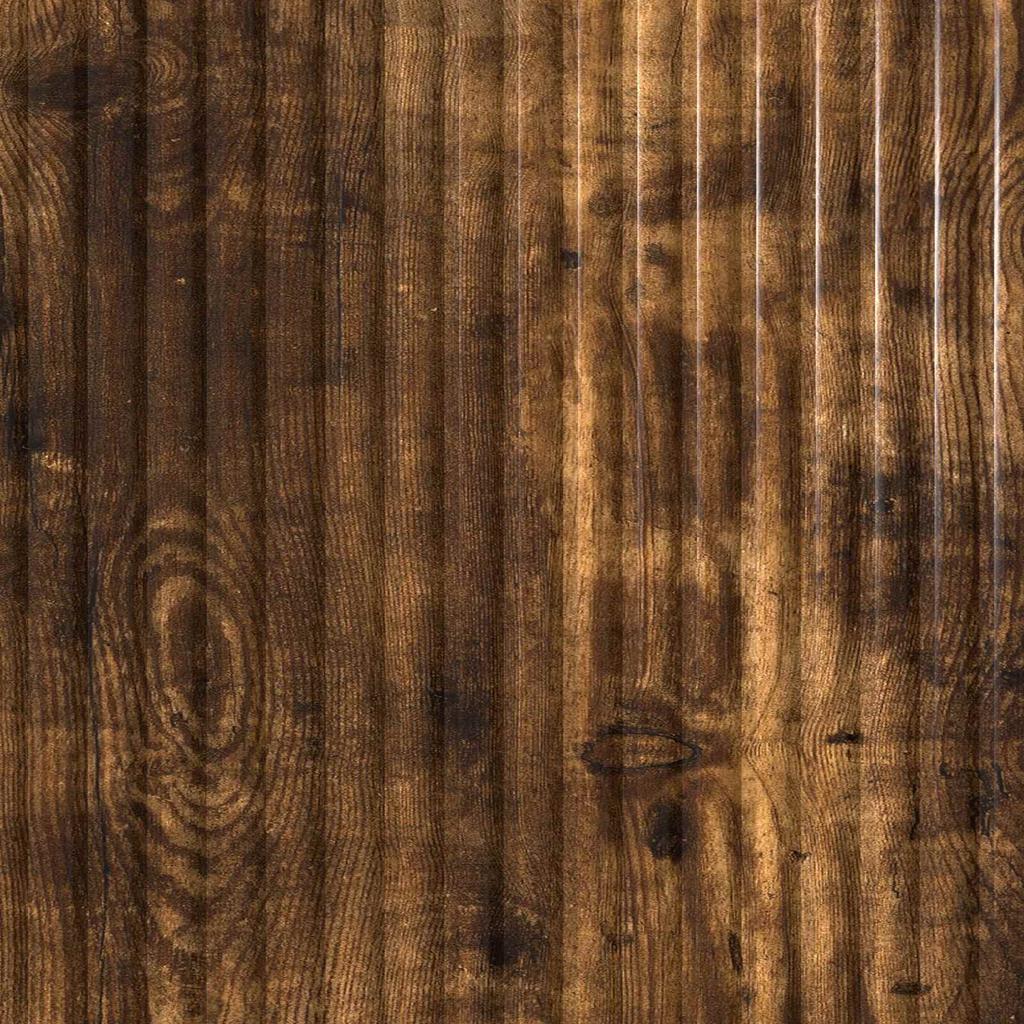 Coffee Table Smoked Oak 49 X 50 X 40 Cm Wood Based Material