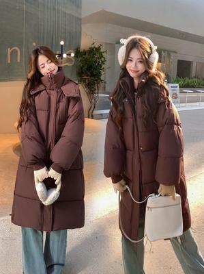 Koreaanse Stijl Losse Winter 2026 Dames Dons Katoen Jas - Trendy en Verdikt