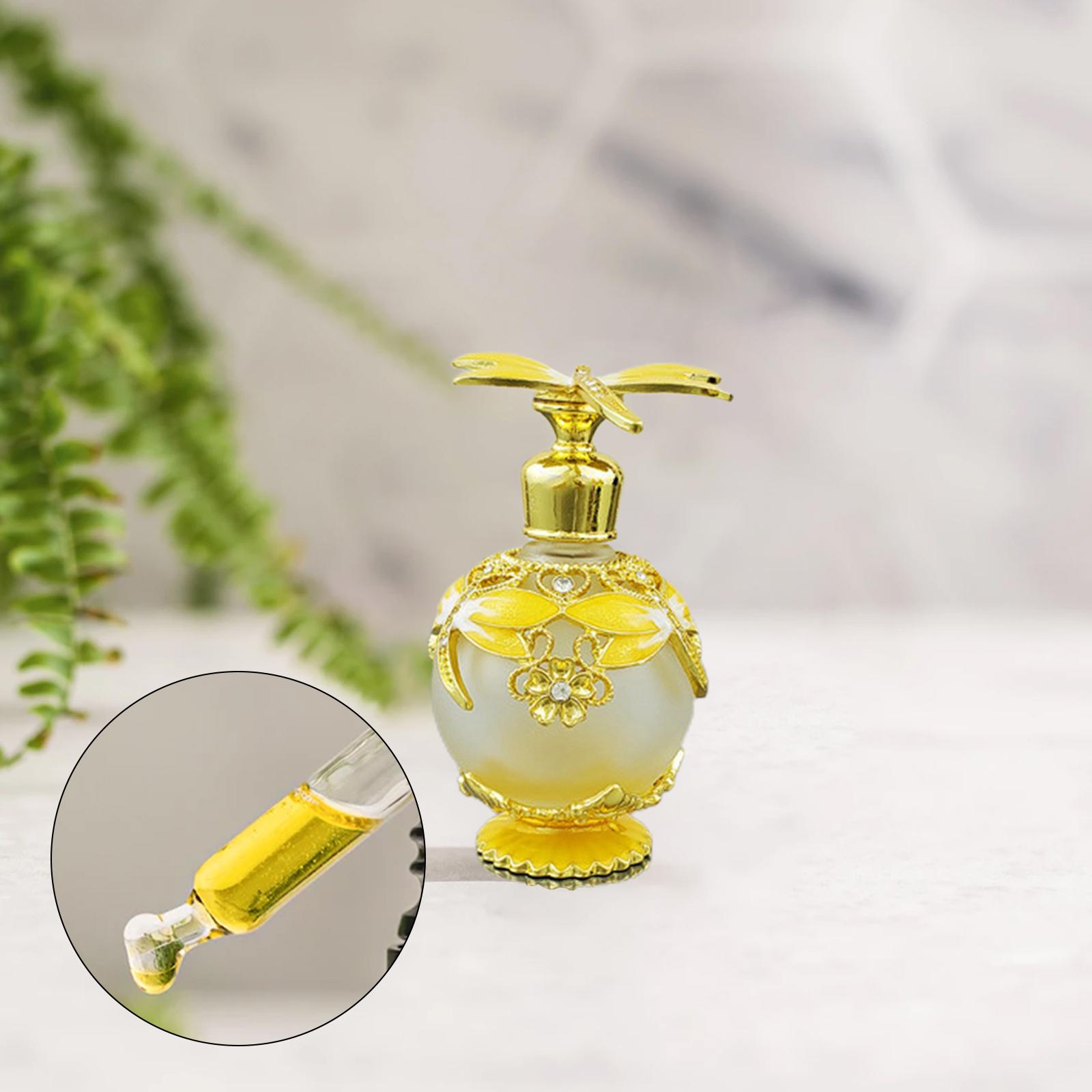 Multifunctional Essential Oil Bottles DIY Accessories Leakproof Empty Container Sample Bottles Perfume Dispenser for Cosmetic жёлтый