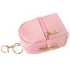 Fashionable Small Cosmetic Bags for Women PU Leather Lipsticks Holder and Card Organizers Portable Makeup Pouches