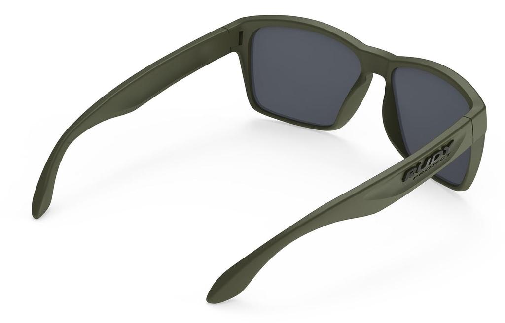 RUDYPROJECT Spinhawk Okulary przeciwsłoneczne z oliwkowymi soczewkami, mostek, zauszniki 133 mm, matowe/laserowo zielone, SP313213-0000, szerokość 60 mm, szerokość 17 mm, długość