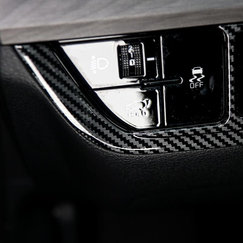 1PC Auto Interior Accessory for Kia Sportage NQ5 2024 2025 LHD RHD Headlight Adjustment Switch Panel Frame Protective Cover