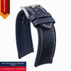 For Seiko No. 5 Submariner/Diving tin/Abalone Series Watchband Waterproof Nylon Rubber Bottom Watch Strap 20 21 22 23 24mm