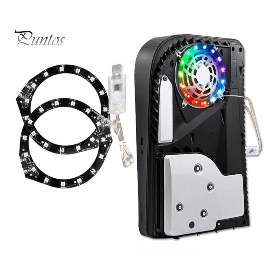 Striscia Luminosa RGB Lampada Pickup Ultra-luminosa Modalità di Illuminazione Multiple Telecomando Luce d'Atmosfera LED Accessori per Console di Gioco per PS5