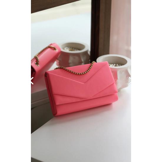 Damen Umhängetasche in Bonbonrosa