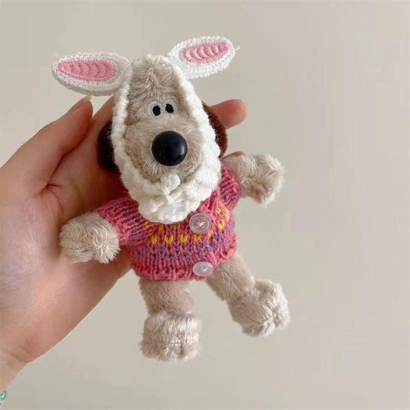 

Милая подвеска Kawaii Gromit, плюшевая игрушка, кукла, брелок, украшение для автомобиля, парные украшения, милые игрушки для девочек, подарок на день рождения для девушки 12.5cm