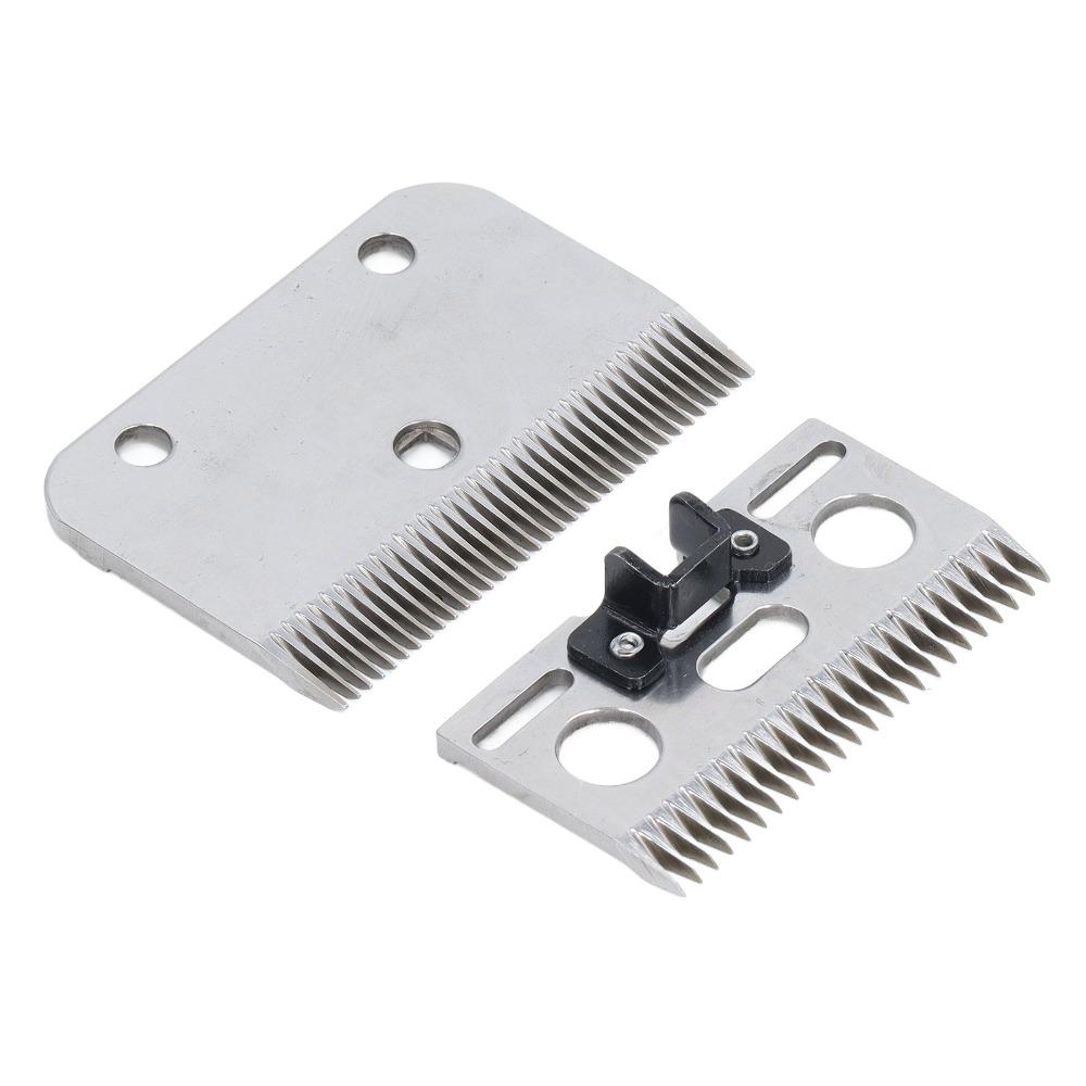 2pcs Carbide Material Horse Clipper Blades Livestock Hair Trimmer Blades  For Horse Grooming