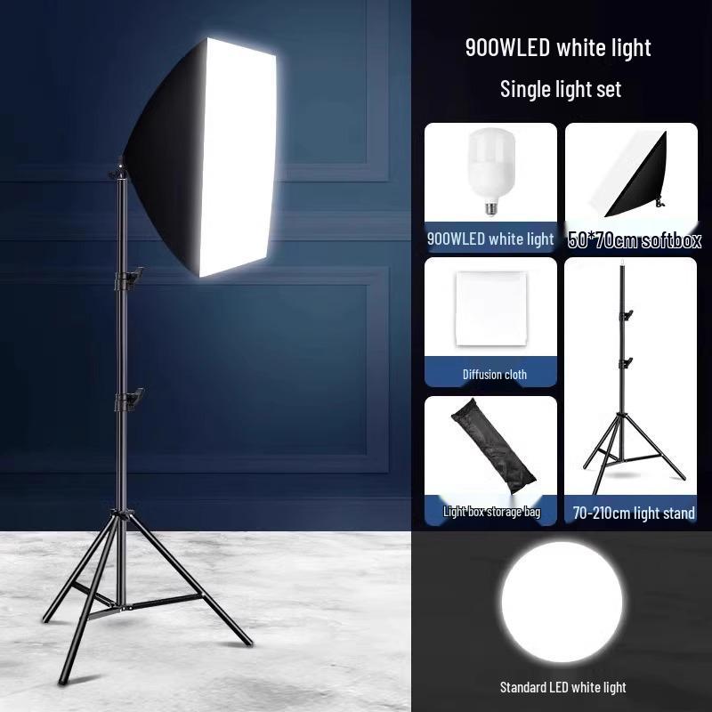 5070 Softbox Lighting Kit for Photography & Video Broadcasting: Indoor Portrait & Clothing Shooting