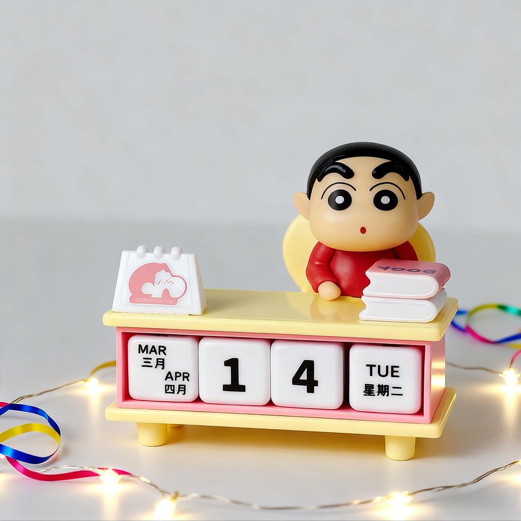 Crayon Shin-Chan Collectible Figure - Shin-Chan Cosplay Cute Funny Desktop Ornament Cartoon Anime Peripheral For Desk Decor