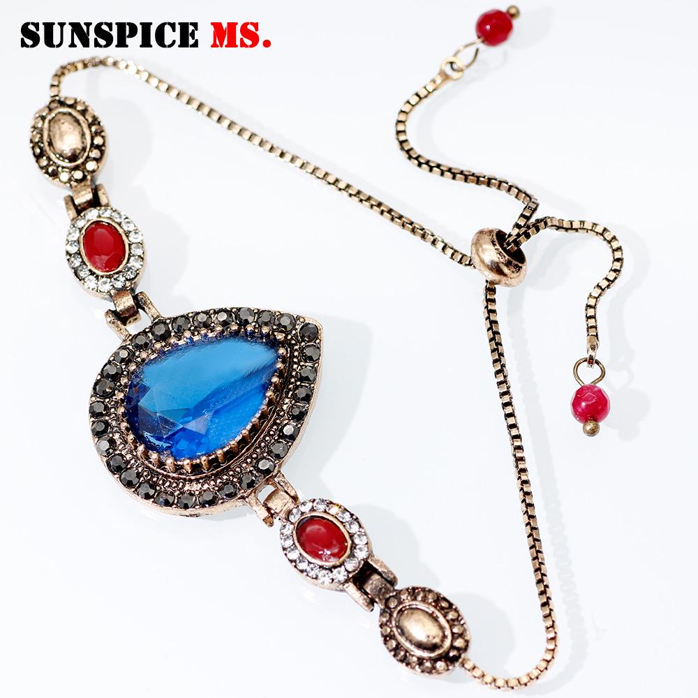 Retro zlatá farba náramok Turecké Vintage šperky pre ženy