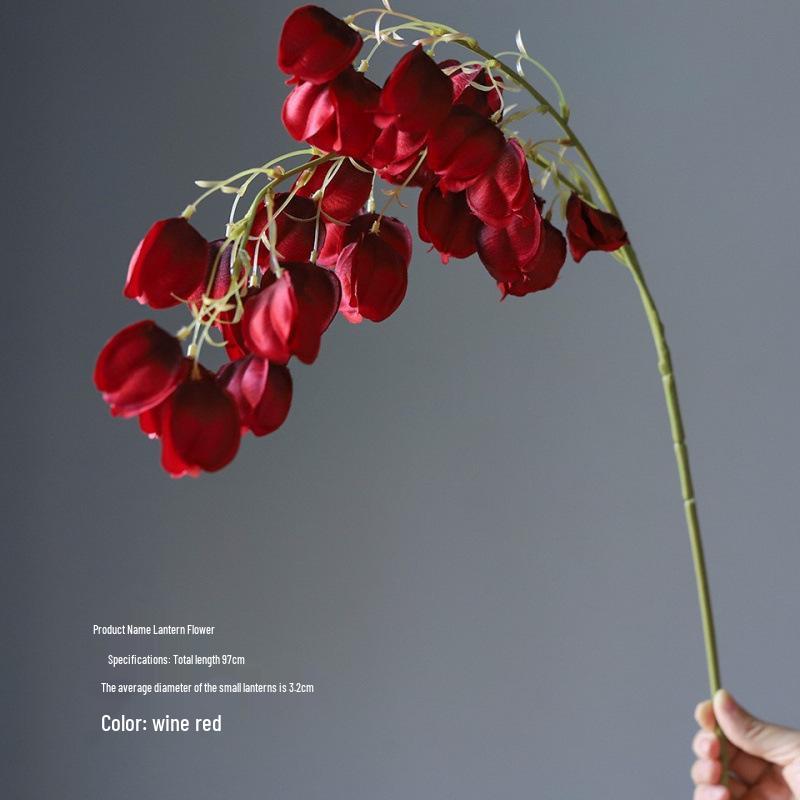 

Шелковый букет фуксии и шампанского с цветами для гостиной или обеденного стола