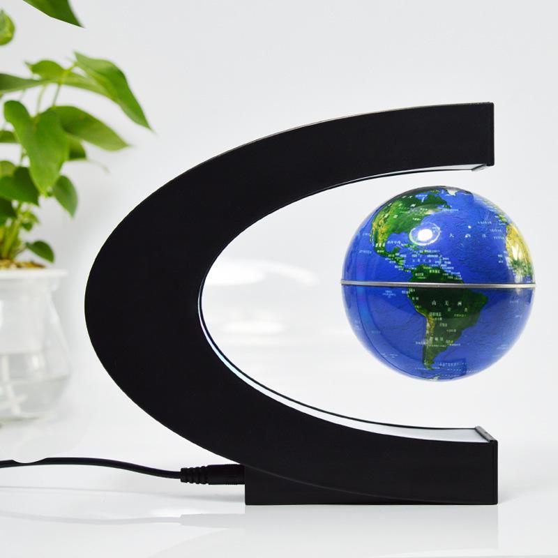 Magnetic Levitation 3-inch Globe - Creative Home Decor and Graduation Gift