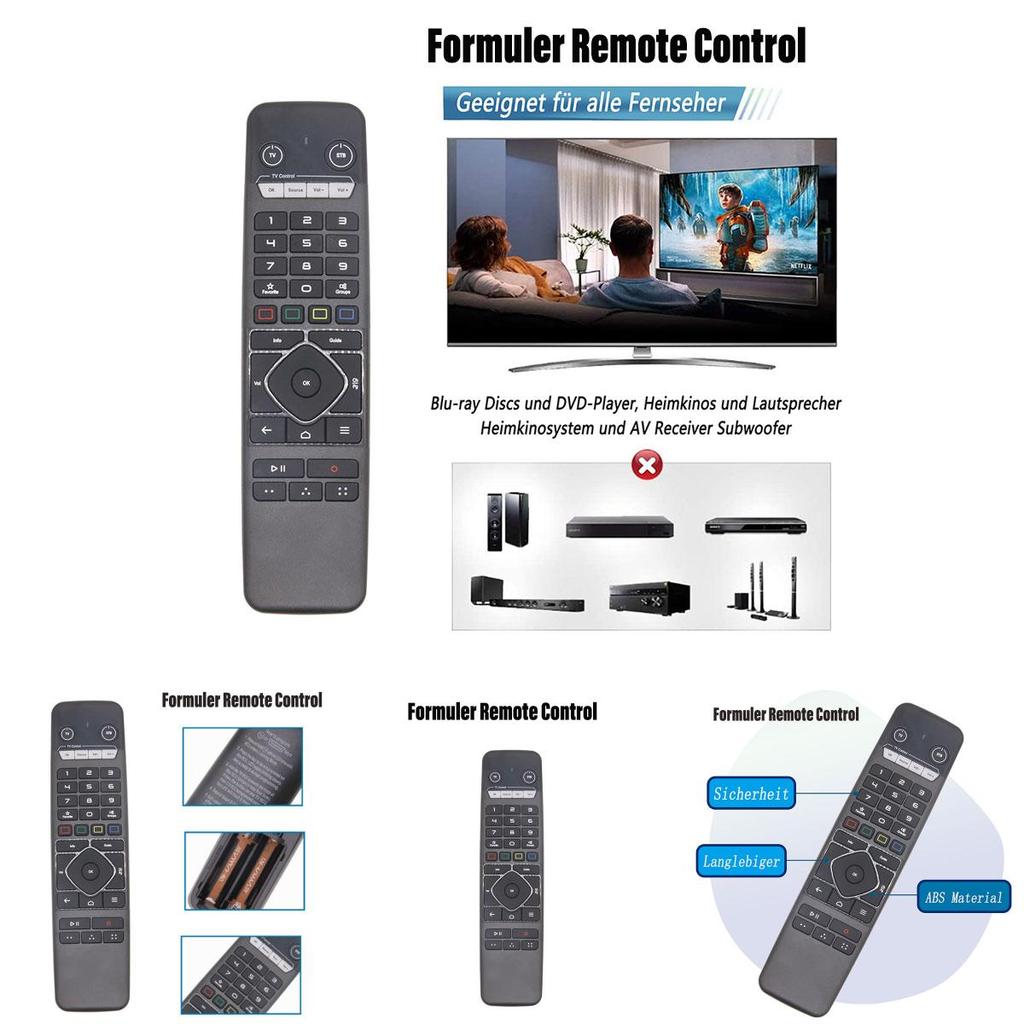 Formuler Remote Control Sleek And Ergonomic Design For Formuler Devices 18*4.3cm