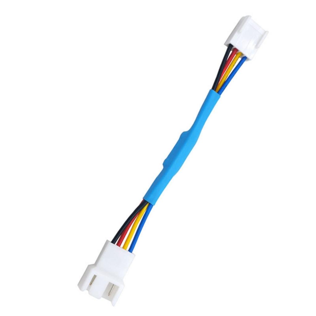 Computer Mainboard 4Pin CPU Cooler Fan PWM Deceleration Power Cable Temperature Control Speed Mainboard Connector