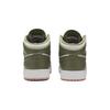 Tênis Infantil Air Jordan 1 Mid GP Trooper Coral Descolorido Verde Claro-Castanho 640737-225