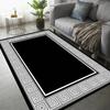 Modern Luxury Large Area Rug Soft Washable Carpet for Living Room Bedroom Home Decor Simple Household Mat