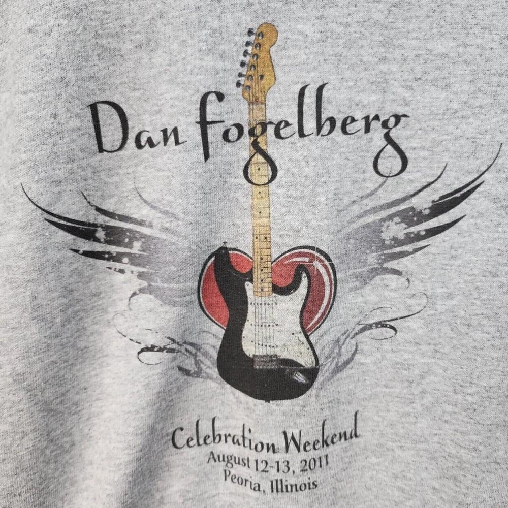 VTG Celebration Dan Fogelberg Shirt Short Sleeve Sport Gray Unisex S-5XL Unisex T-Shirt S