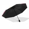 1pc Hello Kitty Automatic Opening/Closing Umbrella with Foldable Design, 8-Bone Iron Frame, Outdoor, Ideal Gift for Fans, Travelers, Daily Use, Suitab