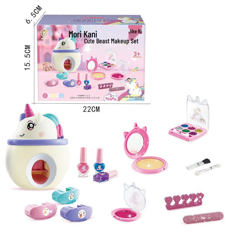 

Набор для макияжа и нейл-арта для девочек, сделай сам