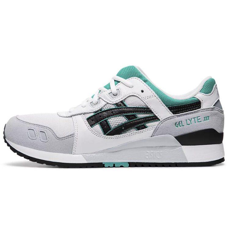 Asics Gel Lyte 3 Low Top Running Shoes Unisex Gray White 1191A223-100