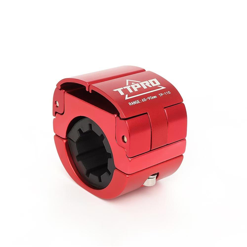 

Invisible Motorcycle Phone Holder Aluminum Alloy Portable Car-mounted Fixed Shockproof Rotatable Phone Holder красный