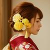 Flower Flower Hair Forks Japanese Style Tassels Hair Stick  Kimono Accessory