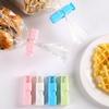 Squeeze Bread Bag Clips Reusable Fresh Food Seal Plastic Clip Snack Bag Seal Spring Clip Home Kitchen Storage Organization new