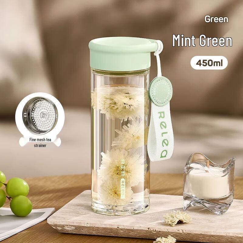 Lightweight Glass Tea Cup 450ML