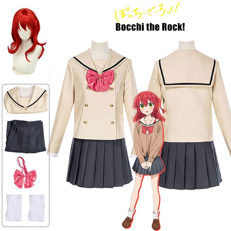 Stunning Bocchi The Rock! Kita Ikuyo Cosplay Costume Outfit