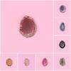 Agate Geode Reiki Stone Brazil Healing Home Decoration DIY Quartz Pendant Jewelry Accessories