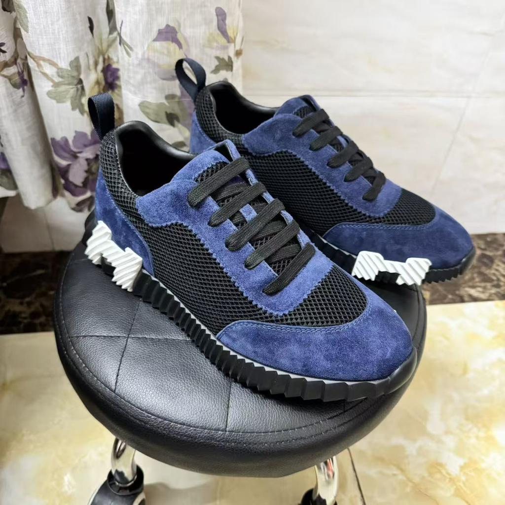 Men's Shoes H Sports Shoes Breathable Mesh Shoes Lace-up Light High-end, Men's Shoes Versatile Women's Shoes