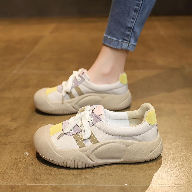 Little White Shoes Are Popular, Breathable and Light Casual Women's Shoes, Spring 2025 New Soft-soled Versatile Sports Shoes for Women