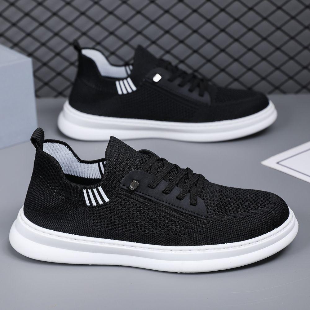 New fly-woven mesh casual shoes breathable and comfortable summer board shoes 39