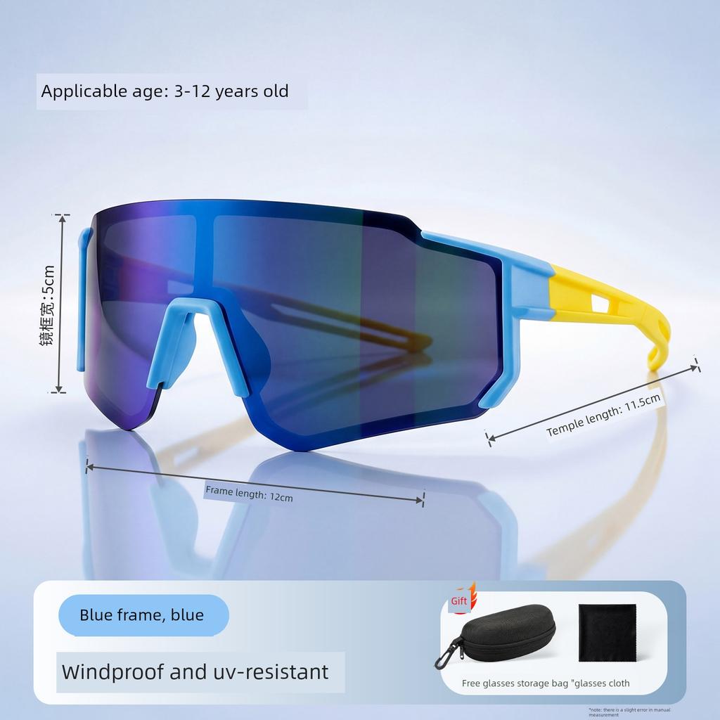 Children's Goggles, Sunglasses, Cycling Outdoor Sports, Wind and Sand Protection, Uv Protection Sunglasses, Mountaineering Glasses
