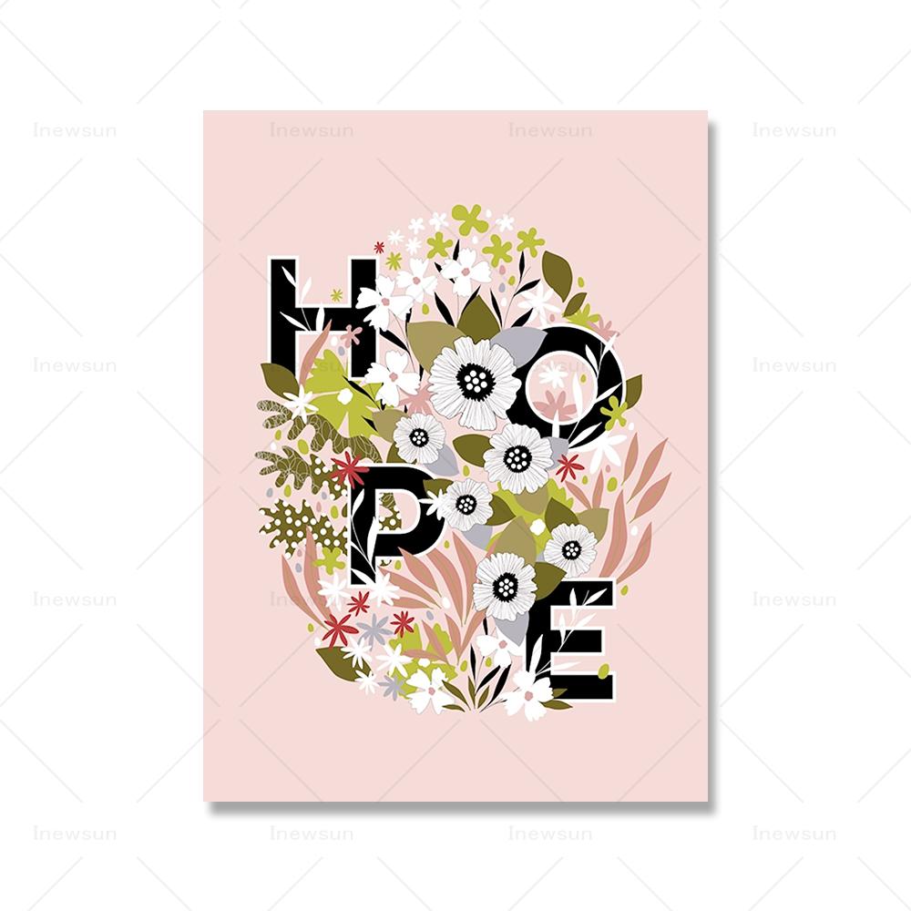 Příroda Láska Výřezy Plakáty Jaro Matisse Malba na plátno Moderní Pastely Květinová Typografie Tisk Nástěnná Umělecká Dekorace Domácí Obrázky