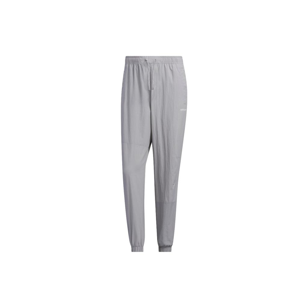 Adidas Originals Exclusives Track Pants With Three-Stripe Trim And Drawstring Cuffs Men Bottoms Aluminum-Grey IU4804