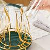 Cup Upside Down Drain Rack Space-saving Large Capacity Cup Organizer Rack for Home Kitchen Bar Decoration