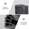 2pcs Folding Ladder Sliding Mat Ladder Feet Cushion Rubber Step Ladder Feet Ladder Security Bumper Bumpers Telescoping Ladder Non-skid Ladder Pads
