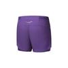Saucony Simple Comfortable Lace-Up Three-Quarter Casual Shorts Unisex Shorts Purple SA1250DP63T-PP102