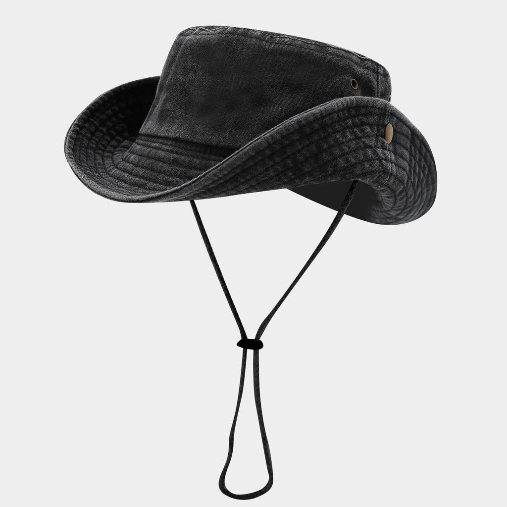 Outdoor-Sonnenhut für Herren und Damen: Patchwork-Design mit breiter Krempe für Angeln, Bergsteigen und Reisen im Frühling und Sommer.