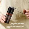 Ceramic Grinding Core Hand Crank Coffee Mill Double Bearing Design Bean Grinder  Camping