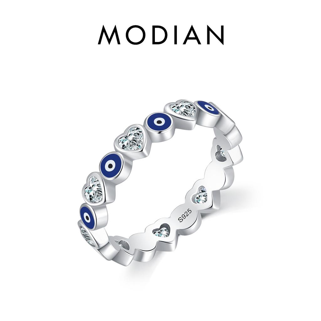 925 Sterling Silver Cute Blue  Ring Sparkling Clear Cubic for Women Fine Fashion Jewelry Birthday Gift 2025