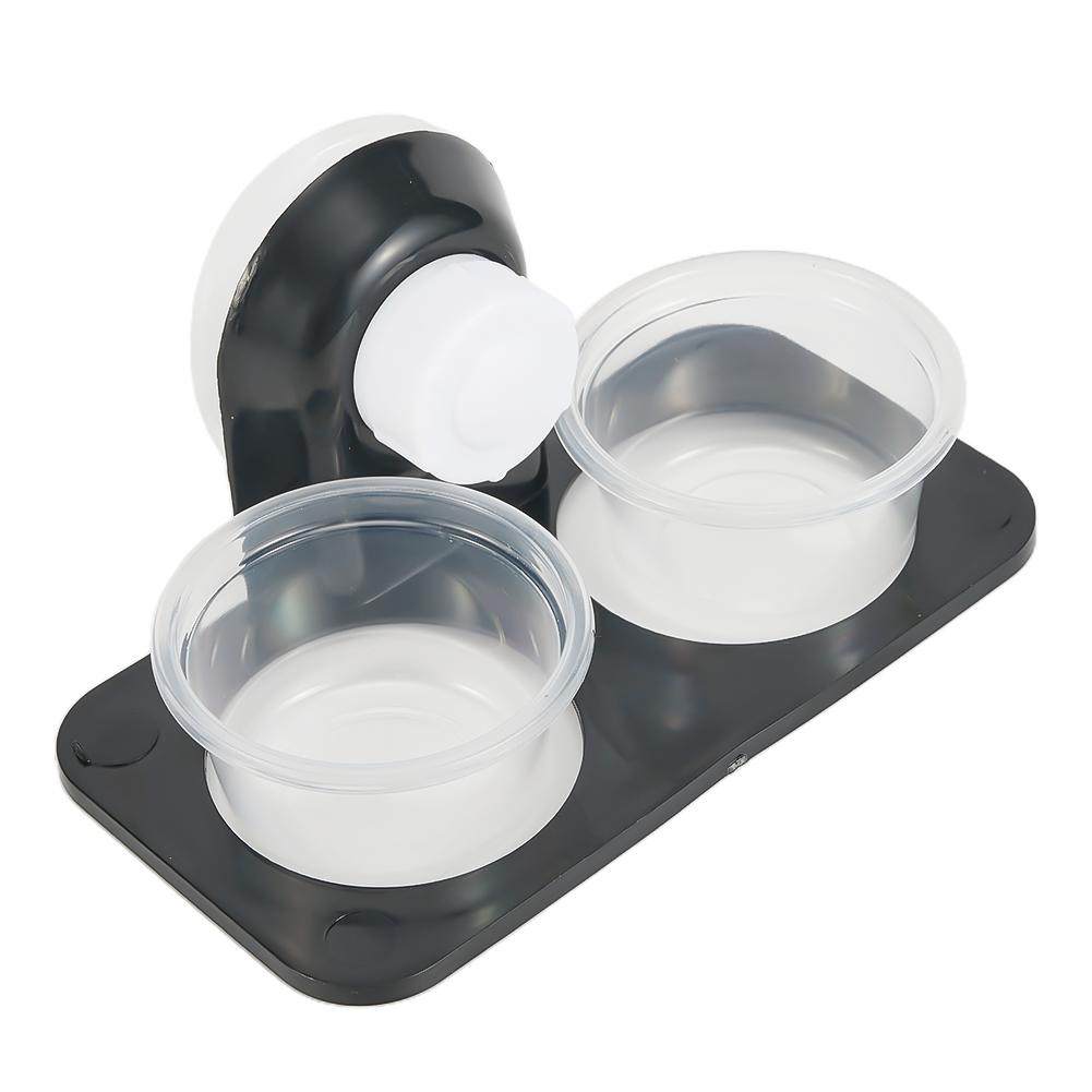 

ABS Миска для еды и воды для рептилий, террариум, горшок, инкубатор, держатель, блюдо Double boxes-Suction cup