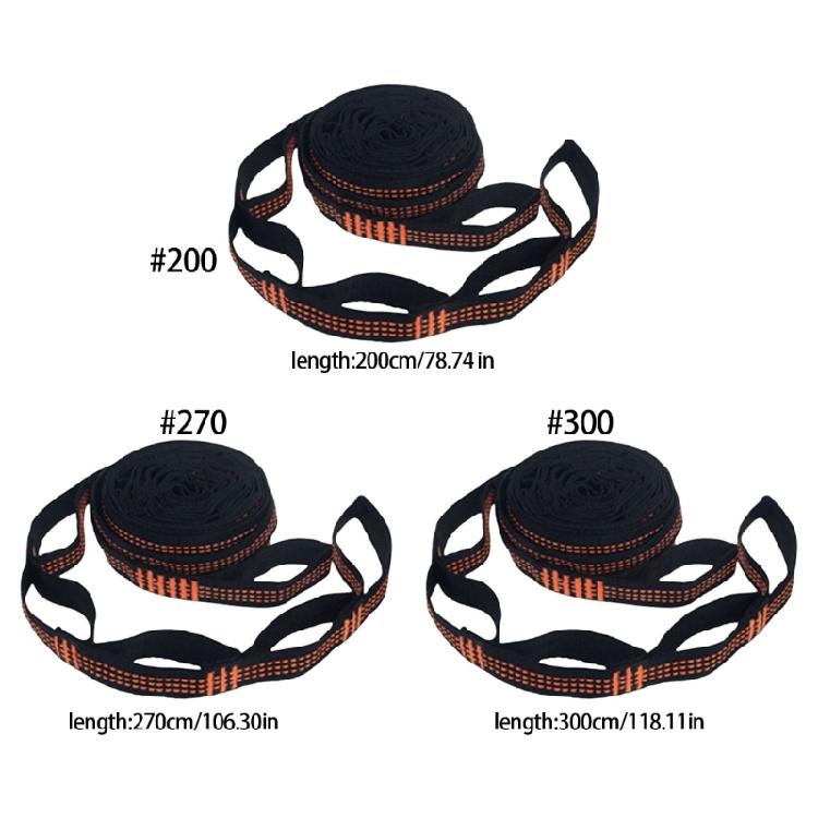 Easy Setups Hammock Support System Tear Resistant Nylon Webbings Any Weather Durability Backpackers Friendly for Hammock